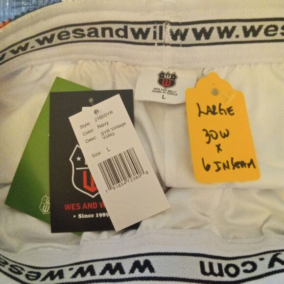 Men's Wes & Willy Syracuse Oange Board Shorts Large - Picture 6 of 6